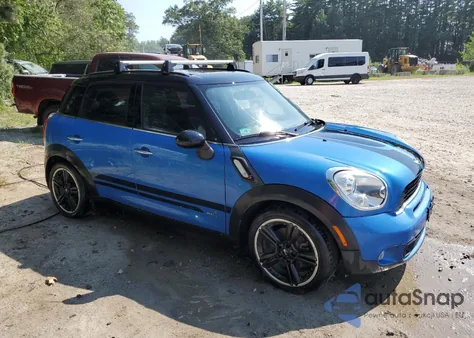 2011 Mini Cooper S Countryman z USA, uszkodzony, nr VIN WMWZC5C51BWH99192